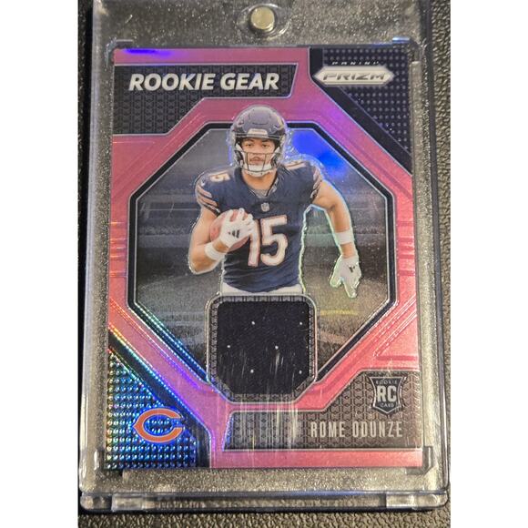 Rookie Gear Football Card - Pink - Picture 1 of 2